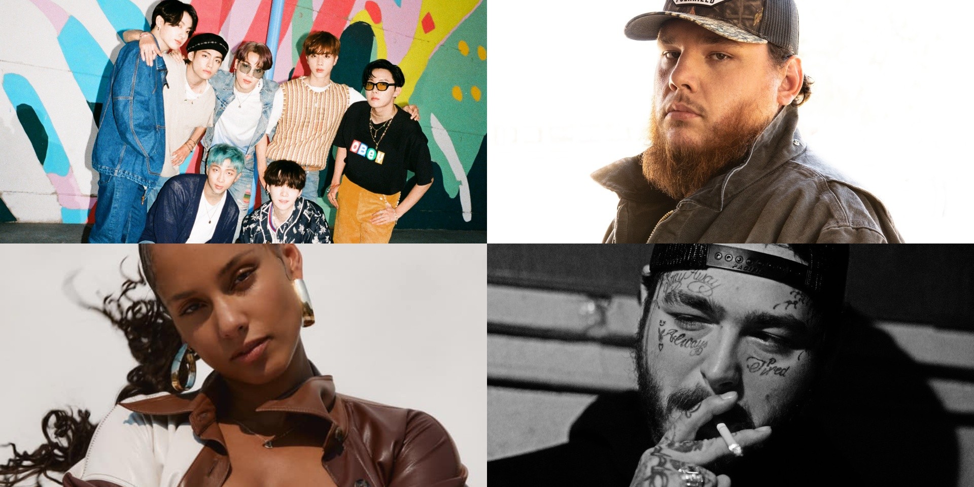 BTS, Alicia Keys, Post Malone, Luke Combs, and more to perform at the 2020 Billboard Music Awards
