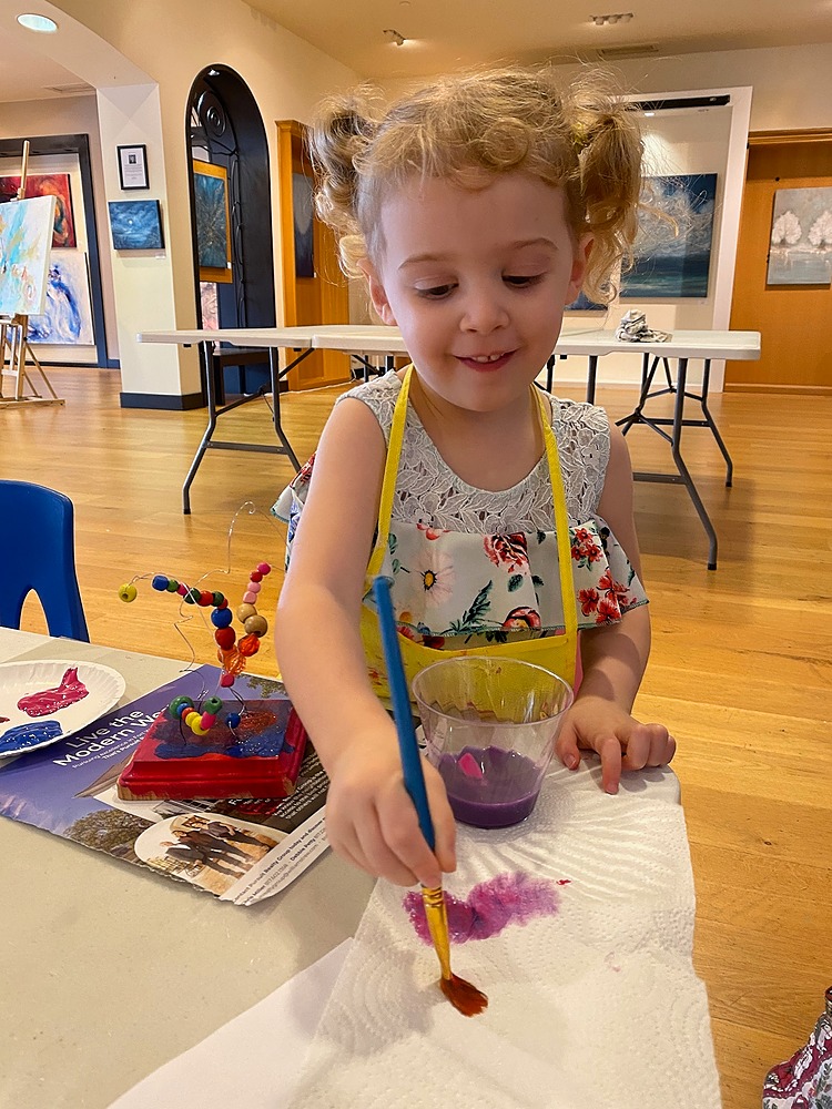 PreK art class