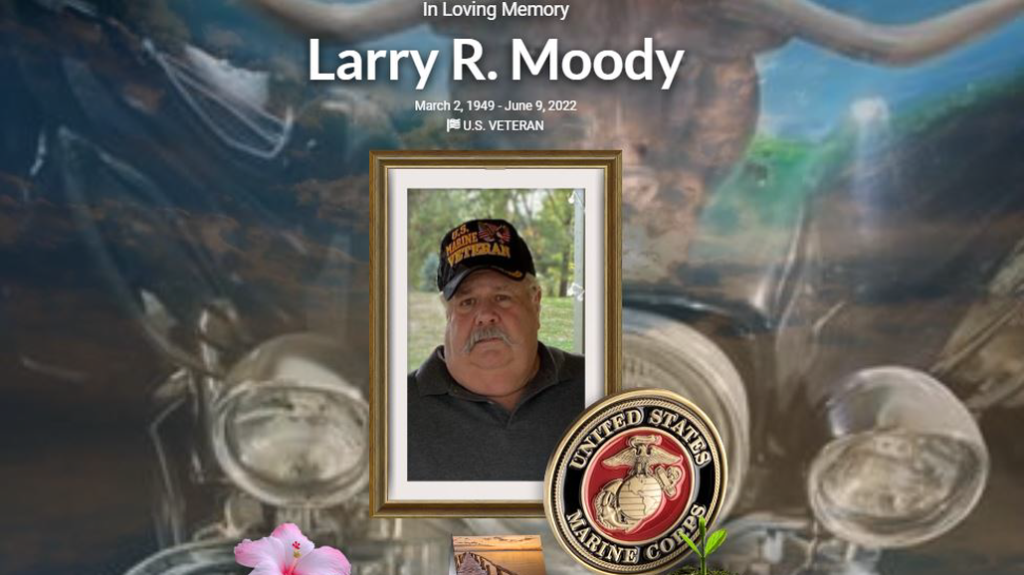 Cover photo for Larry R. Moody's Obituary