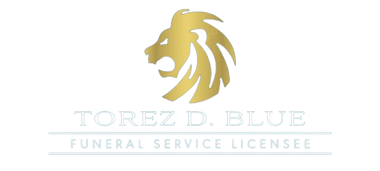 Torez D. Blue Funeral Service Licensee Logo