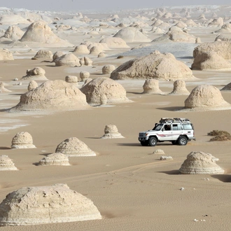 tourhub | Egypt cruise travel | Best 2-Days White Desert & Black Desert Tour from Cairo - Hot Deal | Tour Map