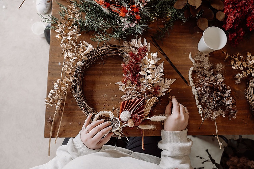 Unique Christmas Wreath