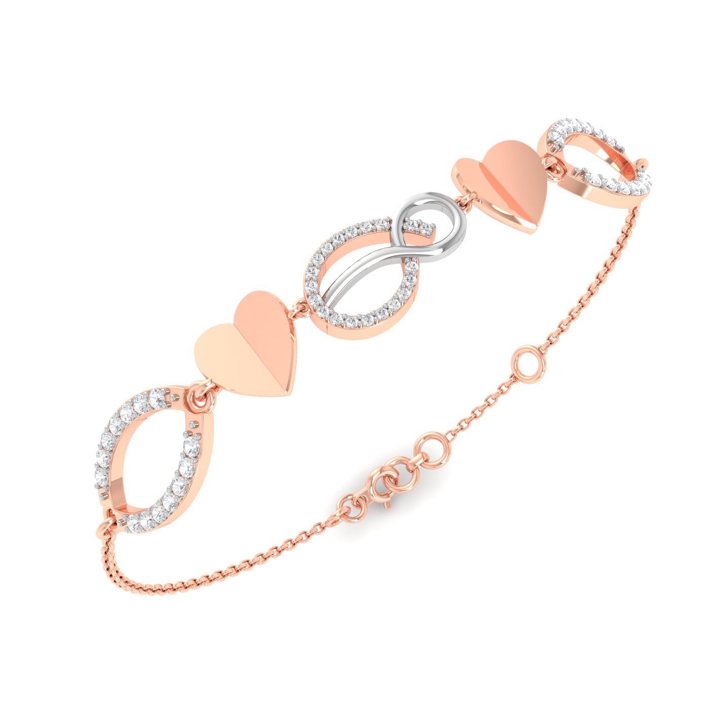 Amazing Tips for Choosing the Right Bracelet to Complement Your Style || Fancy heart Diamond  bracelet ||