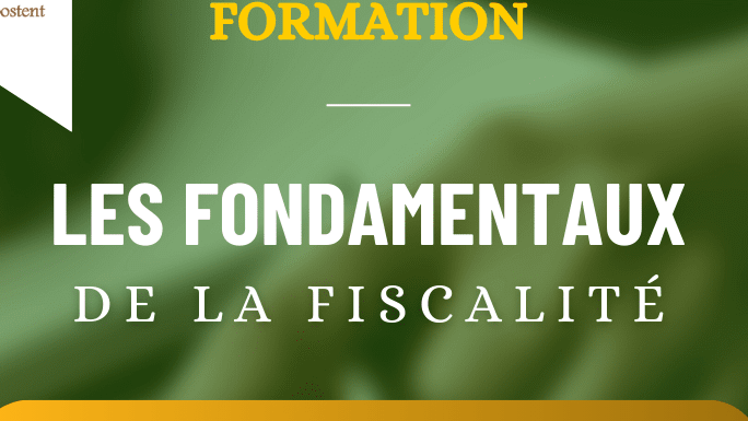 Représentation de la formation : Les fondamentaux de la fiscalité 