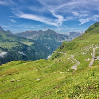 tourhub | Epikdrives | Swiss Alps Drive🇨🇭TOP Mountain Passes of Switzerland in a PORSCHE ⛰️🚗 pre-set sat-nav guided 