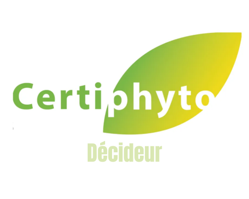 Représentation de la formation : CERTIPHYTO / Initial - Utilisation à titre professionnel des produits phytopharmaceutiques - Décideur en entreprise soumise à agrément (DESA)