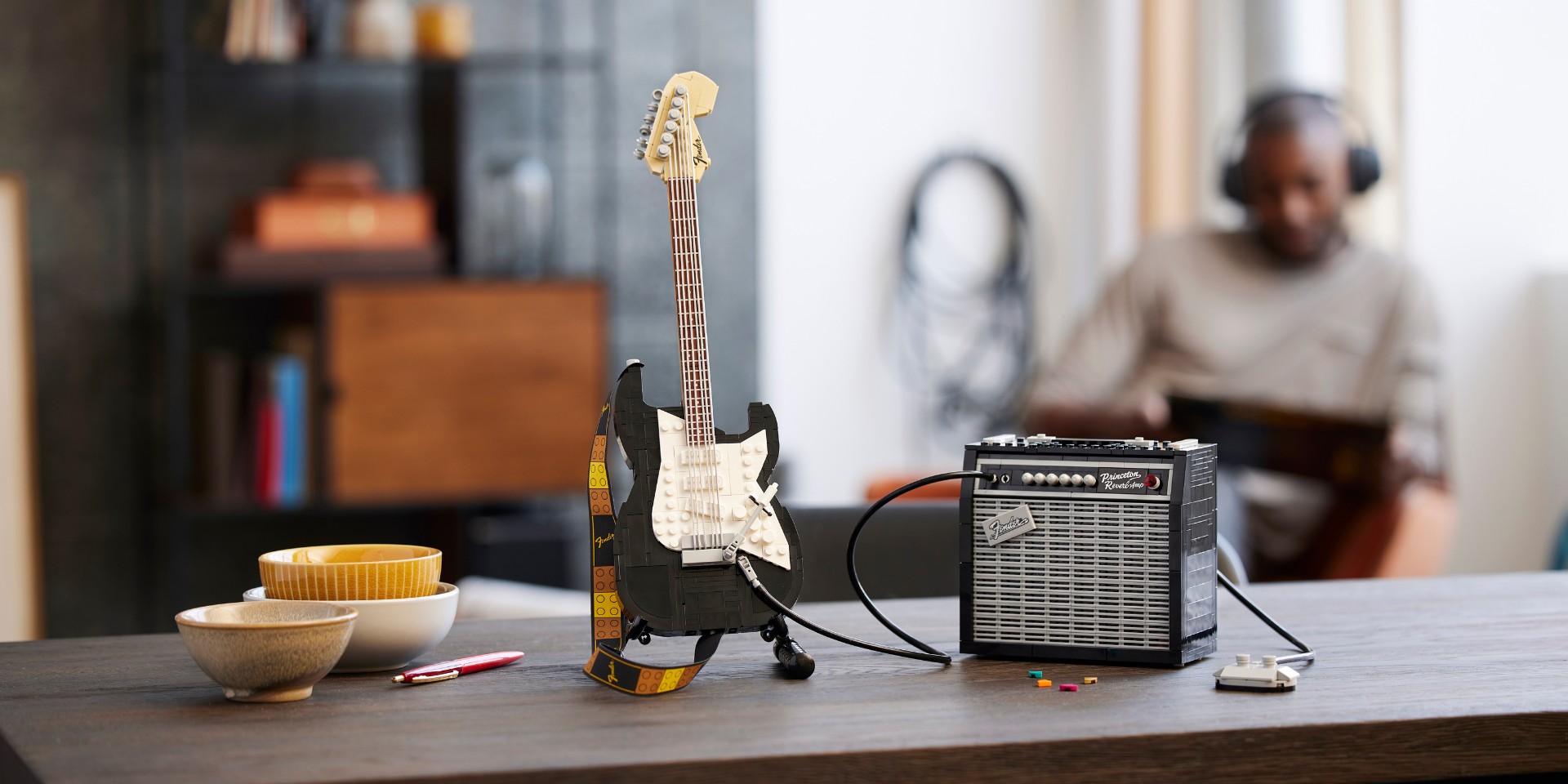 Rock out with the new LEGO Ideas Fender Stratocaster set designed by Tomáš Letenay