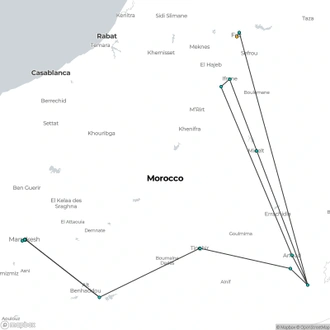 tourhub | Today Voyages | Culture & desert from FES XM25-15 | Tour Map