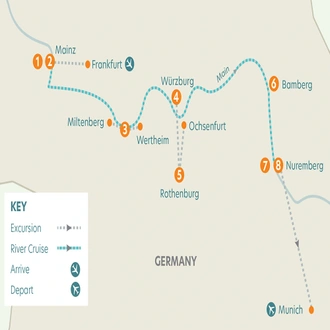 tourhub | Riviera Travel | Medieval Germany River Cruise for solo travellers - MS George Eliot 