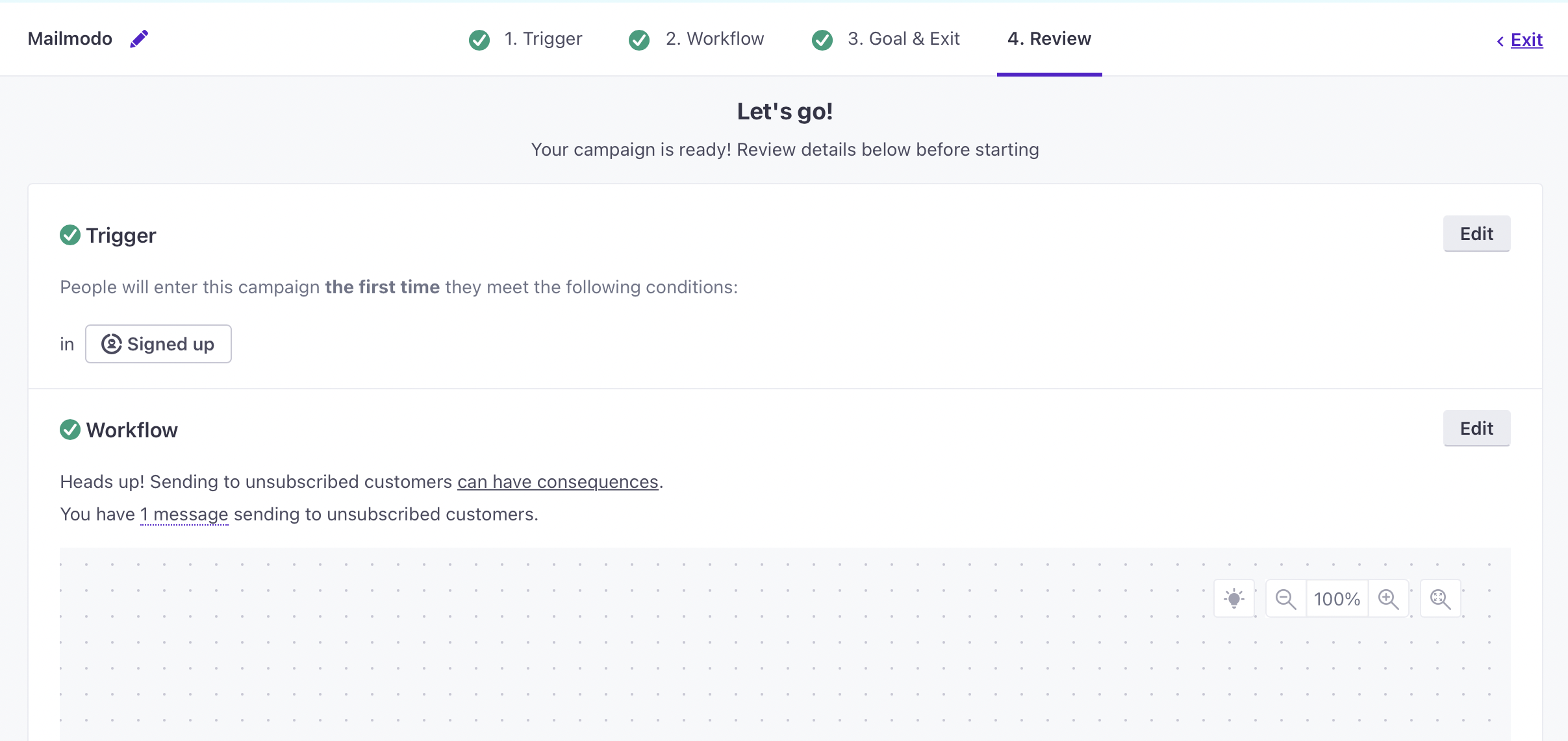 Trigger Campaigns through Customer.io in Mailmodo