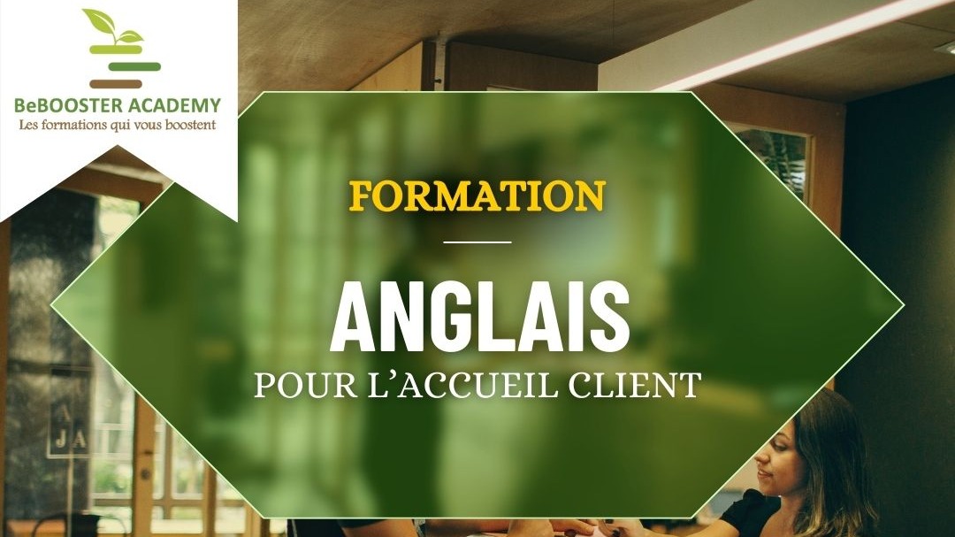 Représentation de la formation : Anglais pour l'accueil client