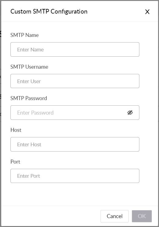 Using Custom SMTP with Mailmodo