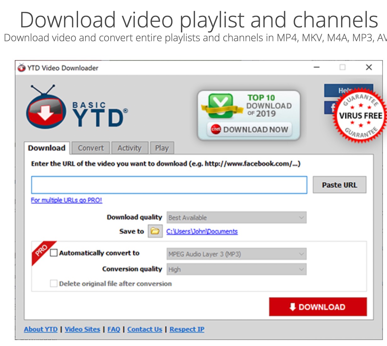 YTD Video Downloader