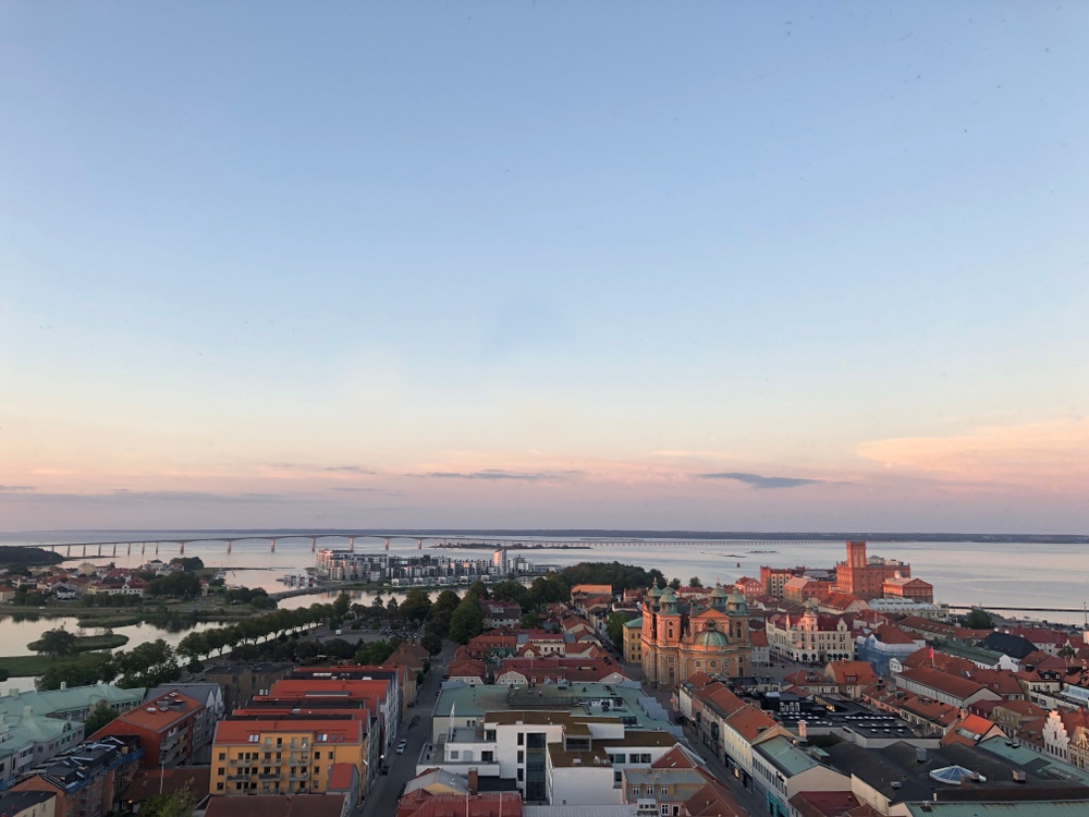 Stadsbild Kalmar. 