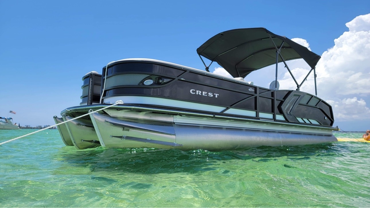 Visit Sandbars, View Sunsets, & More on Luxe 11-Passenger Tritoon with Water Toys Included image 4