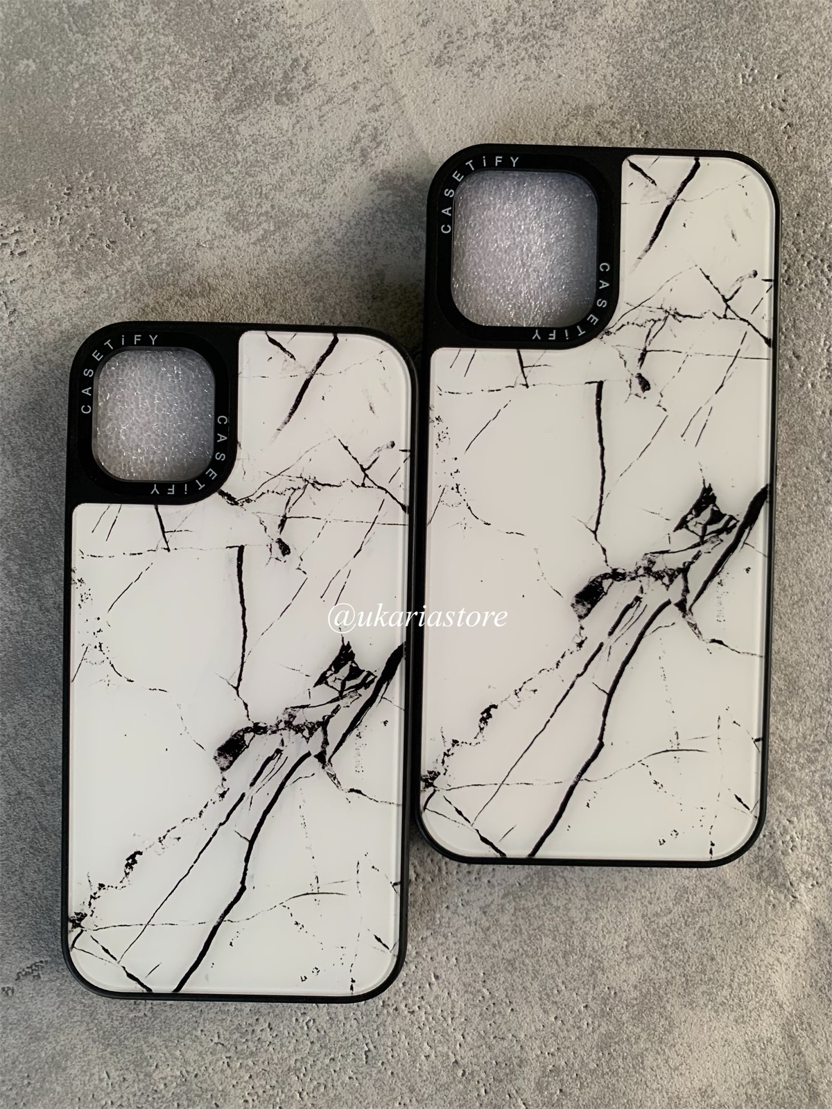 Casetify white marble silicone case Ukaria Store Flutterwave Store