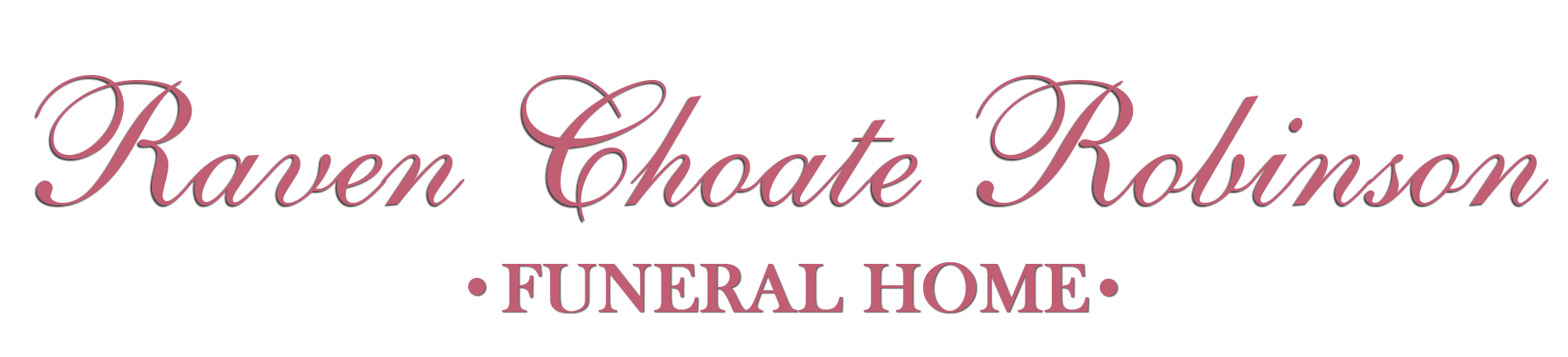 Raven Choate Robinson Funeral Home Logo