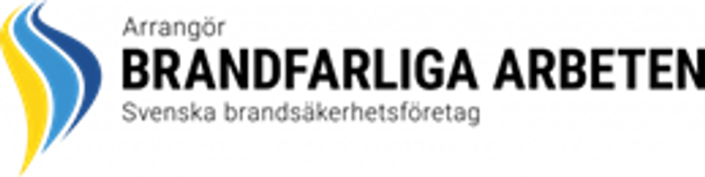 brandfarliga heta arbeten logo