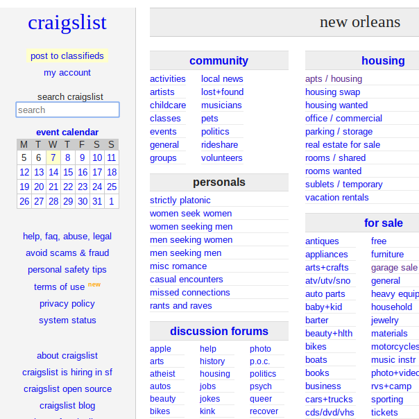 New Orleans Craigslist Cars And Trucks For Sale