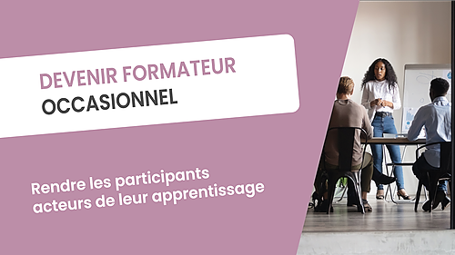 Représentation de la formation : DEVENIR FORMATEUR OCCASIONNEL