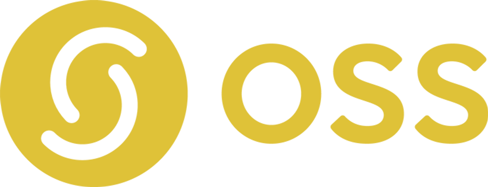 Logotype för Organisationen Sveriges Servicestationer (OSS)