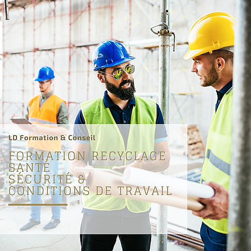 Représentation de la formation : Formation recyclage en Santé, Sécurité et Conditions de Travail des élus du CSE