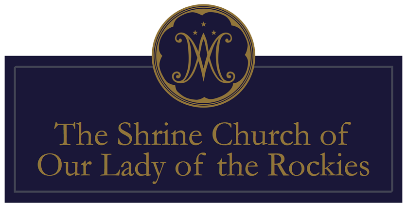 Our Lady of the Rockies Roman Catholic Parish - Canmore, Alberta Canada logo