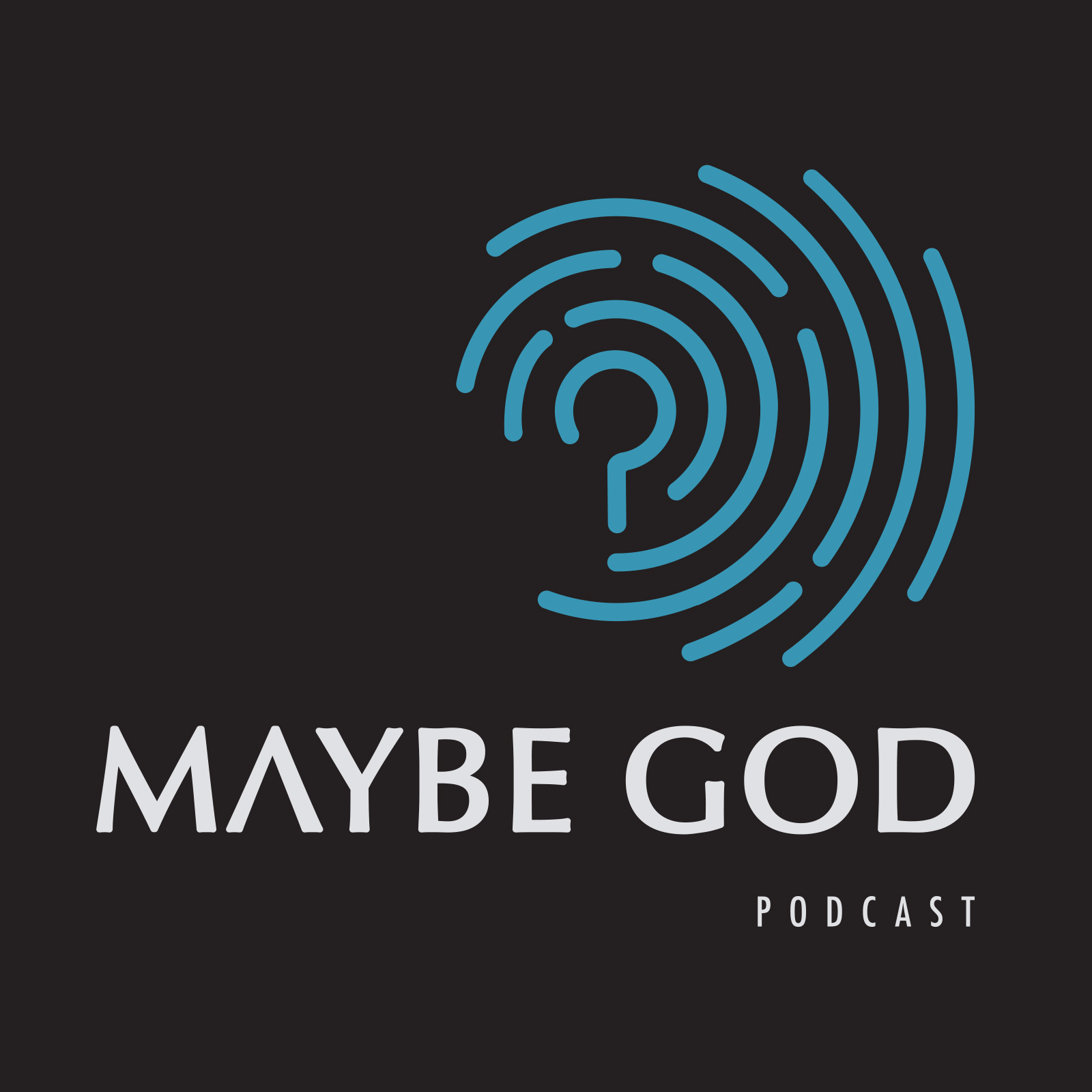 Maybe God Productions logo