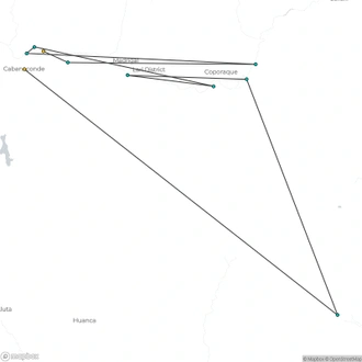 tourhub | Tangol Tours | 3-day Colca Canyon Trek Adventure - Shared Room | Tour Map