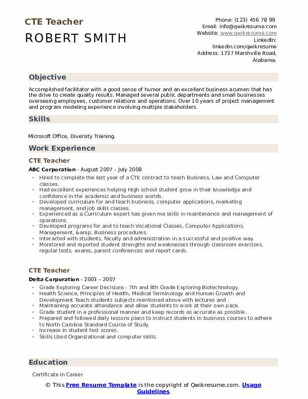 creative resume for teacher