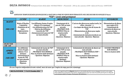 Représentation de la formation : Formation Réaliser une pose de vernis semi-permanent et de décors sur ongles RS6704