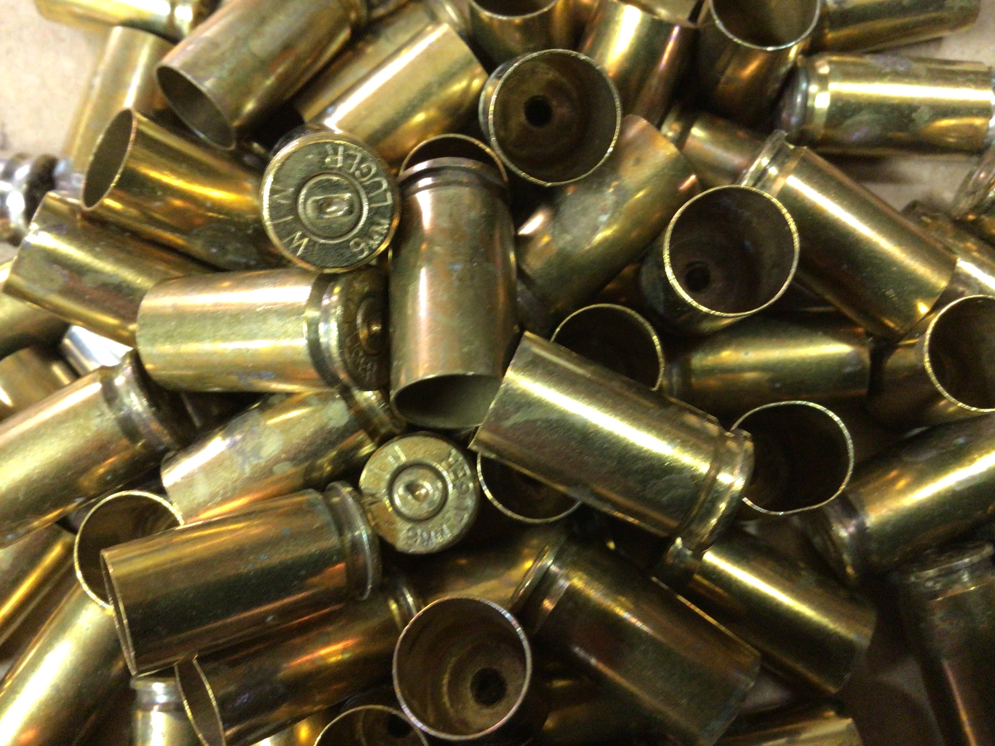 9mm brass, 9mm, 9mm once fired brass