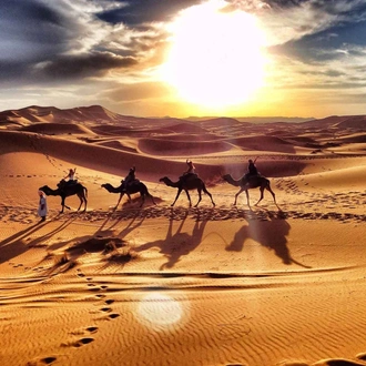 tourhub | Discover Morocco Tours | 4 Days 3-Nights Sahara Desert Trip From Marrakech | Tour Map