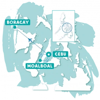 tourhub | TruTravels | Philippines East | Tour Map
