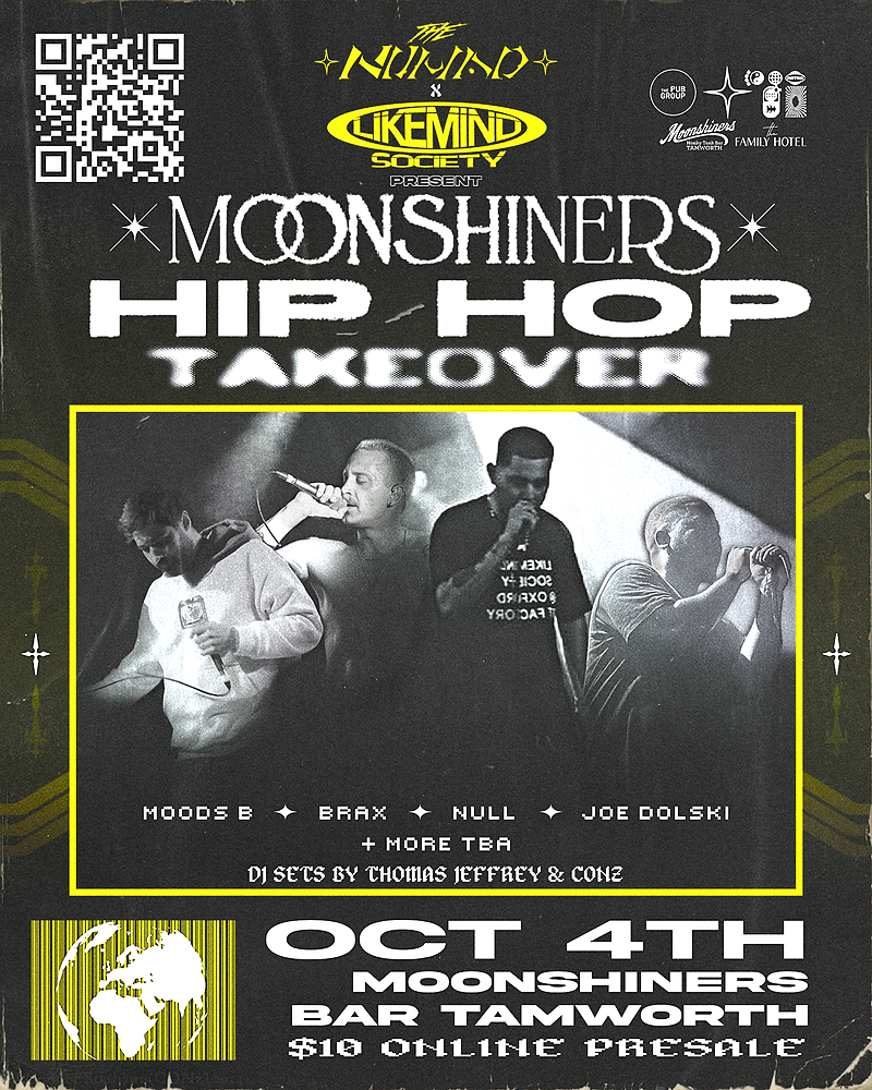 MOONSHINERS HIP-HOP Takeover Oct 4th