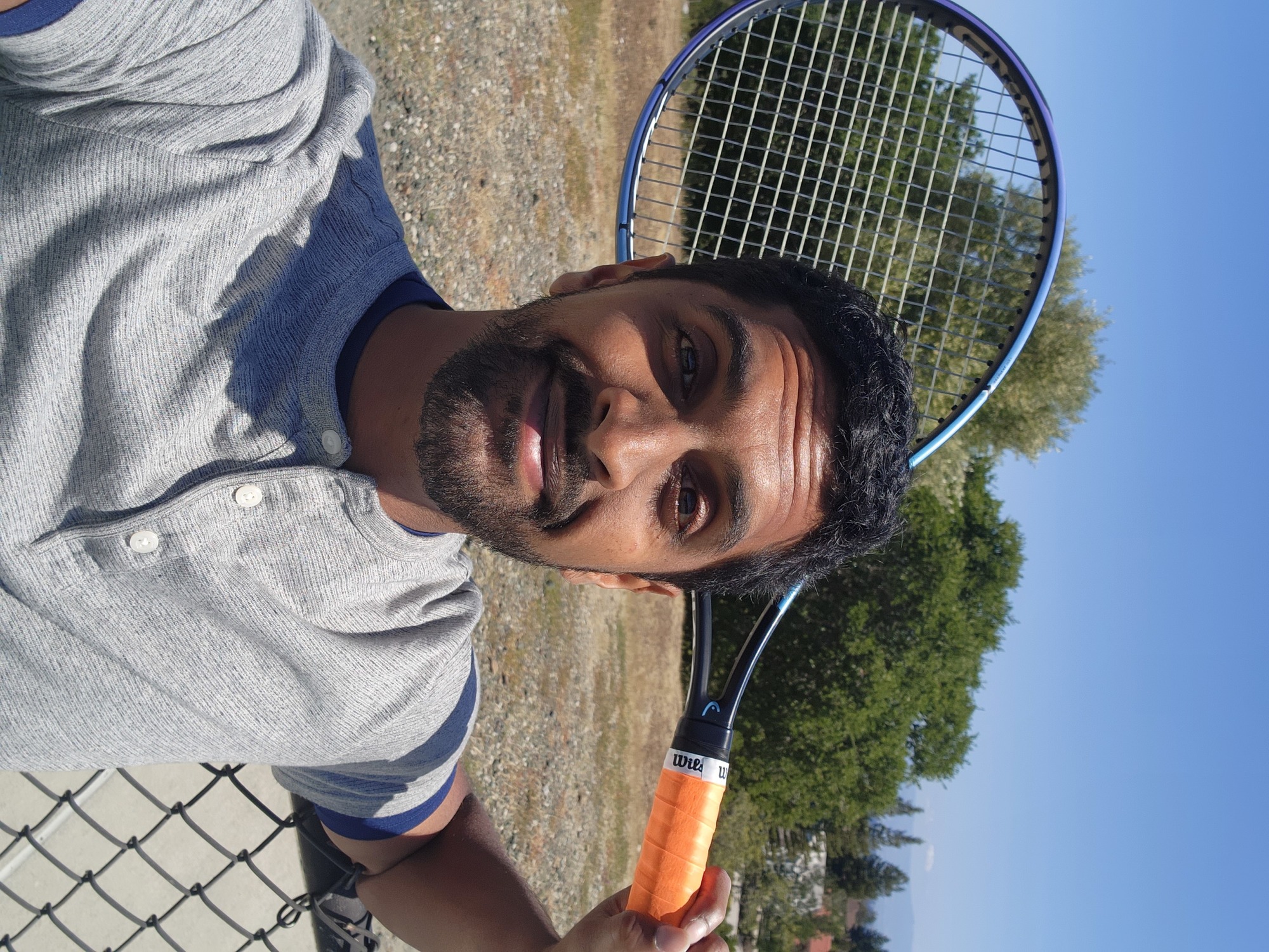 Vinodh N. teaches tennis lessons in San Jose, CA