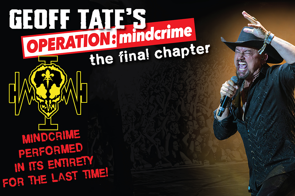 BT - Geoff Tate's Operation: Mindcrime - The Final Chapter - October 1, 2025, doors 6:30pm