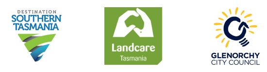 DST, Landcare and Glenorchy Council logos