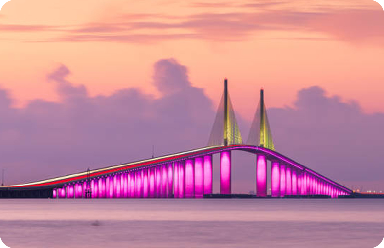 Night TIme Skyway Voyage