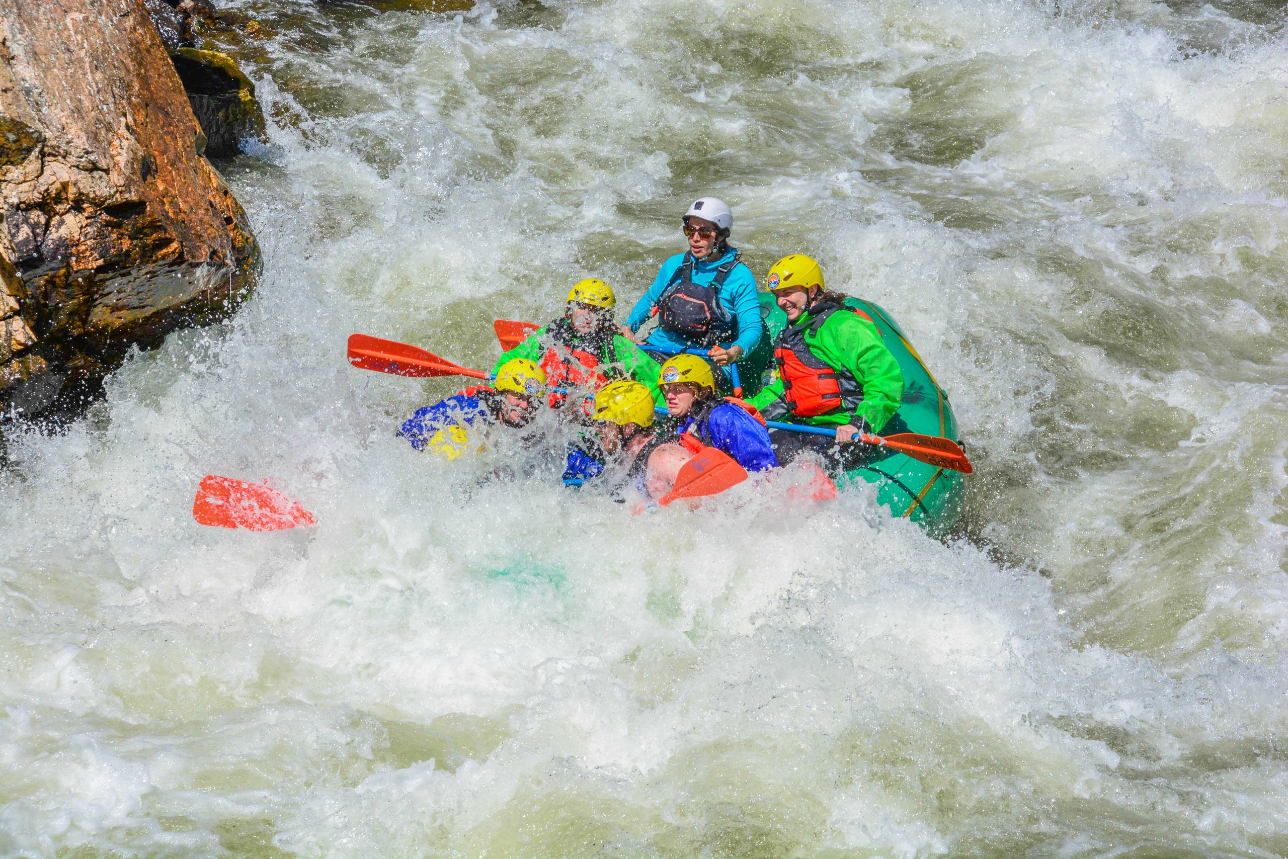 Guided Clear Creek Rafting: Intermediate Trip