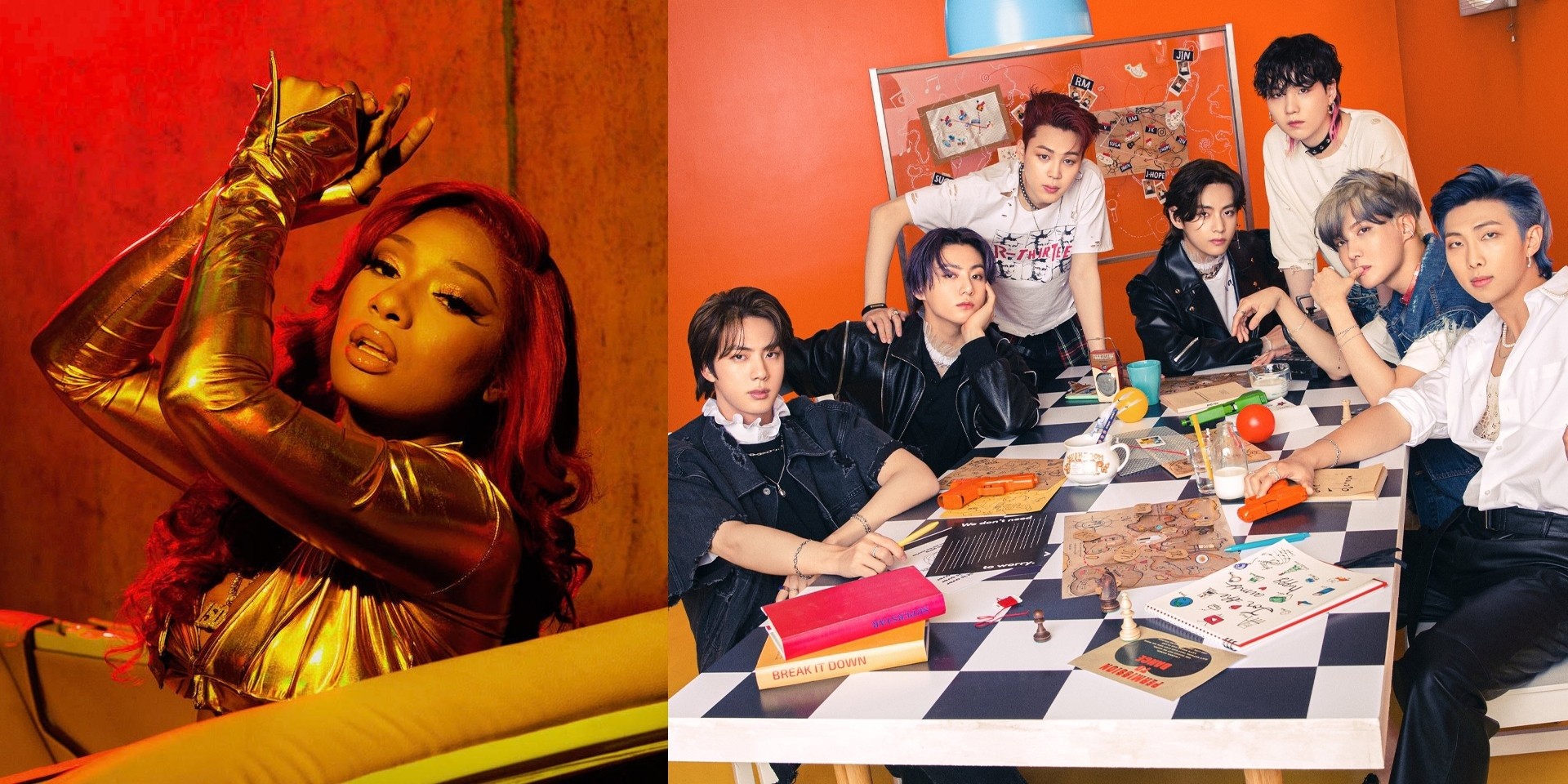 Megan Thee Stallion will no longer join BTS for 'Butter' performance at American Music Awards 2021: "Due to an unexpected personal matter, I can no longer attend"