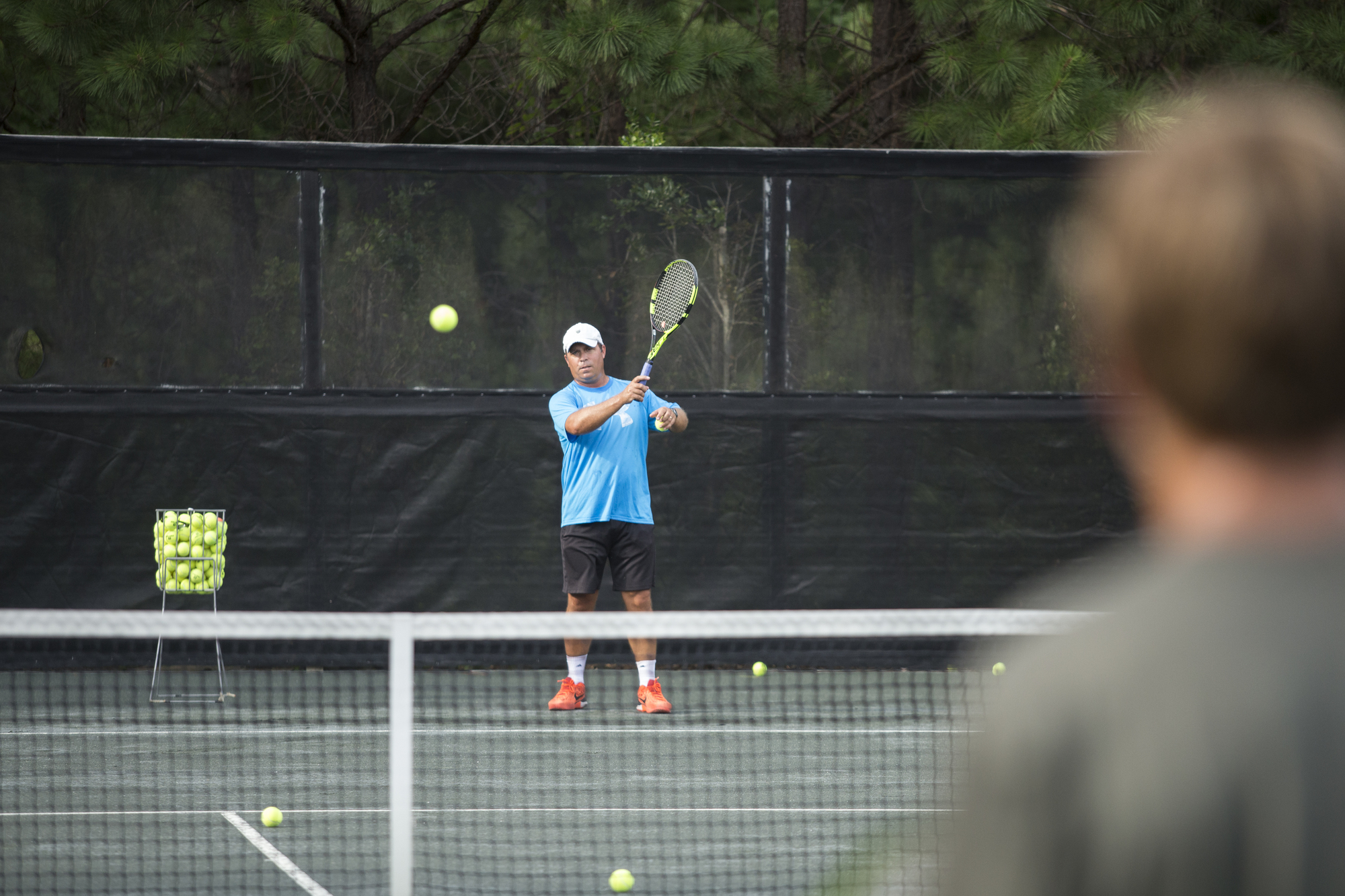 Francois B. teaches tennis lessons in Auburn, AL