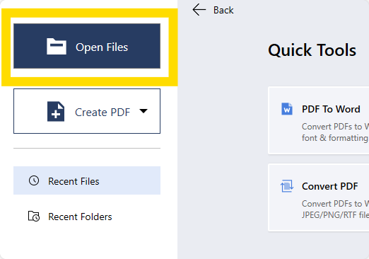 open files pdf reader pro