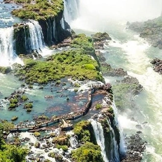 tourhub | Neumann Operadora de Receptivo | Airport IGU Round Trip & Iguassu Falls Brazilian side & Bird Park  