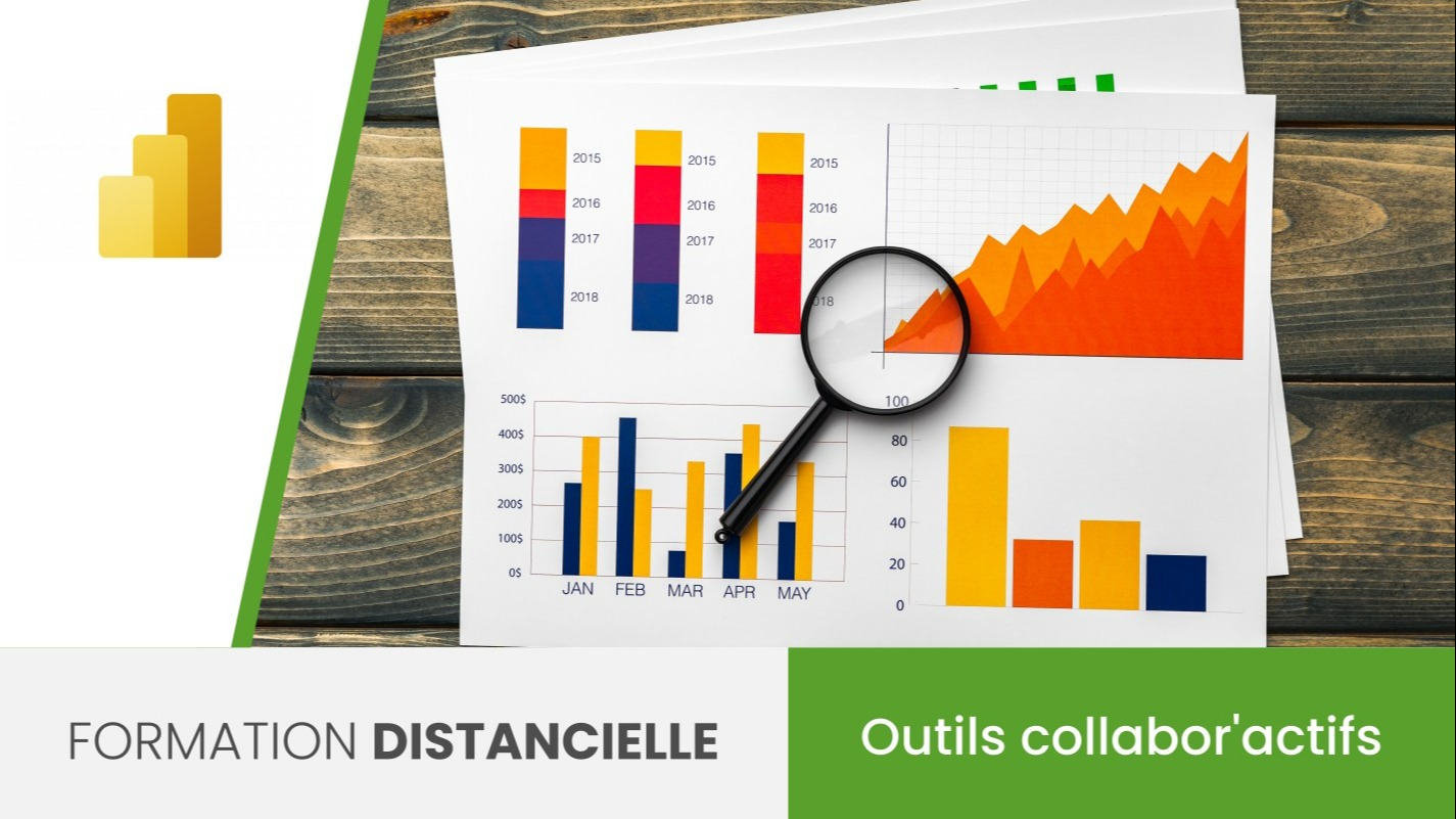 Représentation de la formation : Power BI - Découvrez les fonctionnalités de l'outil (distanciel)