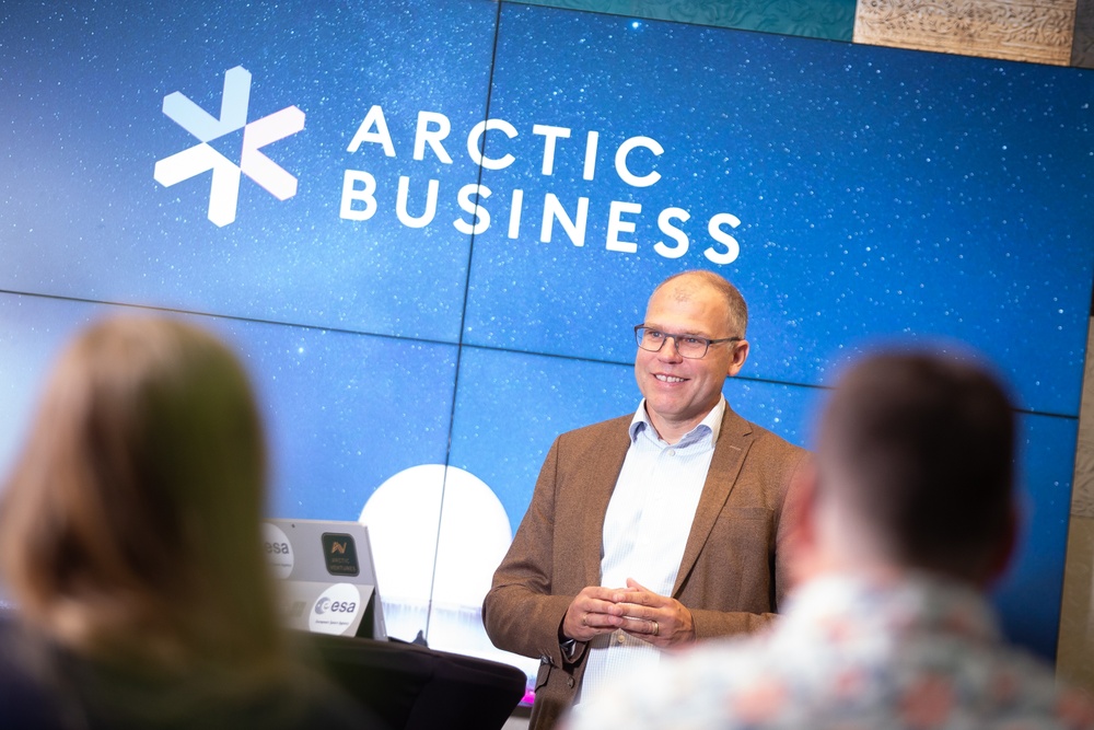 Jens Lundström, CEO of Arctic Business. Photo: Viveka Österman.