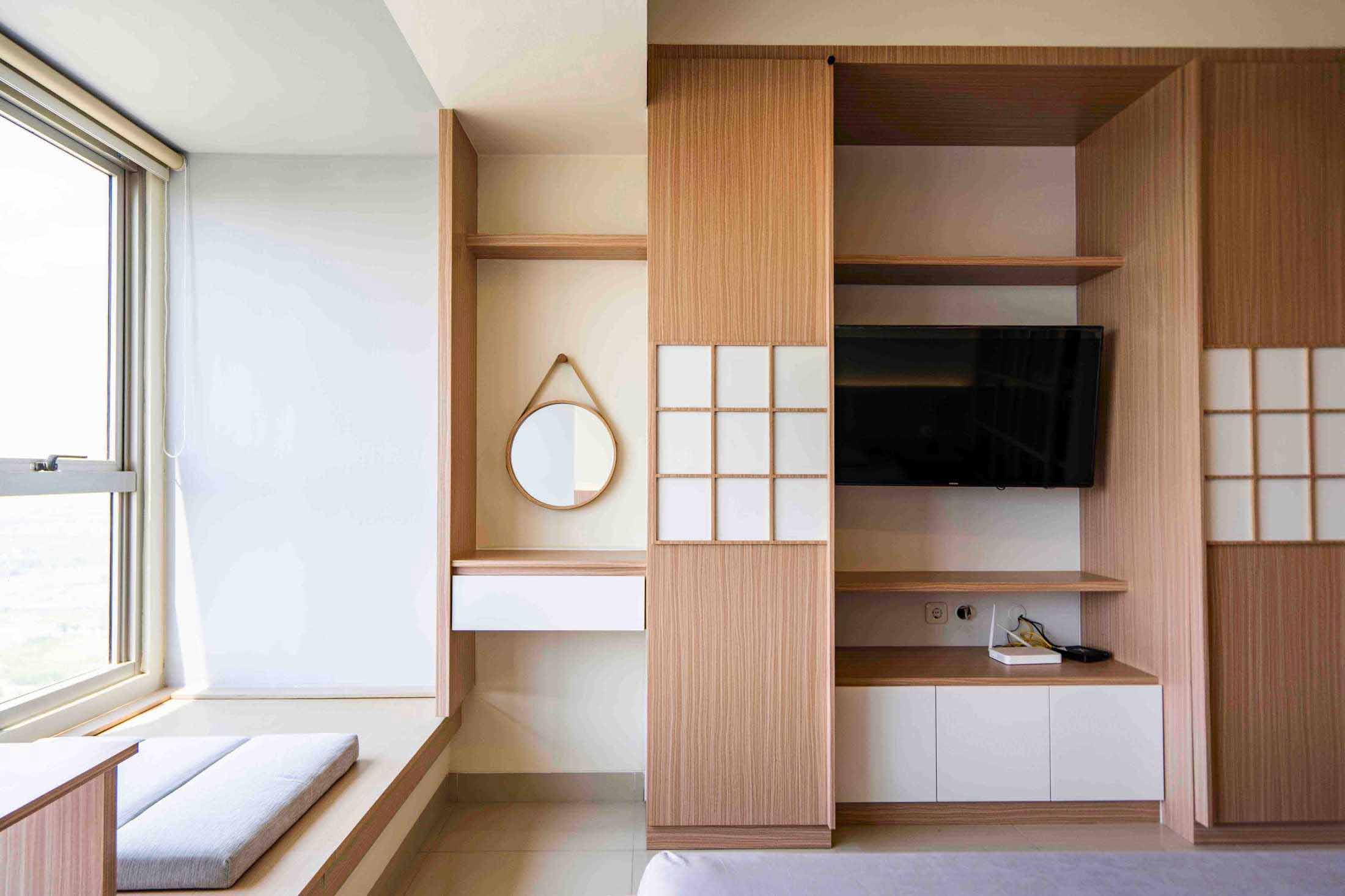 desain interior apartemen studio jepang