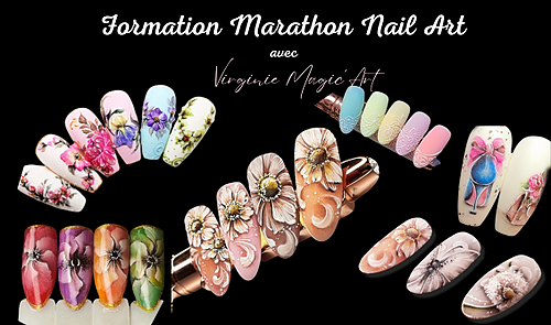 Représentation de la formation : Formation Marathon nails art