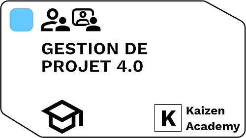 Représentation de la formation : Formation Gestion de Projet 4.0