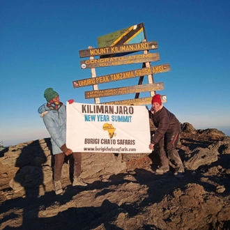 tourhub | Burigi Chato Safaris | 7 Days Kilimanjaro Mountain summit tour Via Machame route 